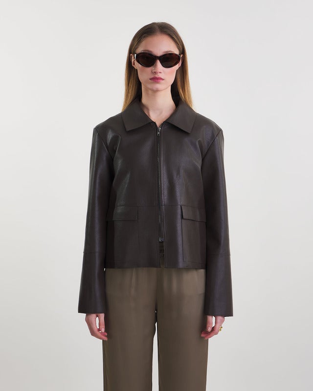 Wakakuu Icons Jacket Coco Brown L