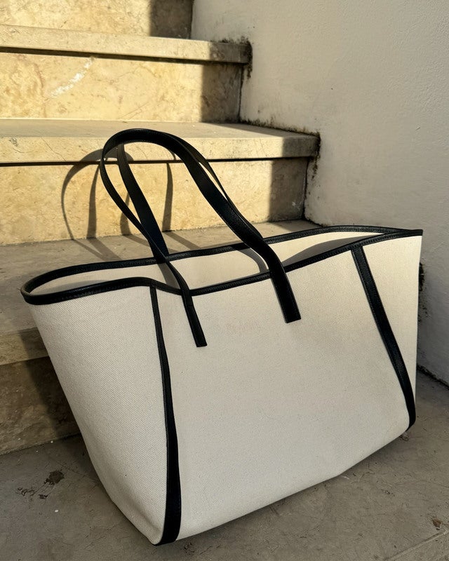 Stylein Väska Yendi Canvas Svart/creme ONESIZE