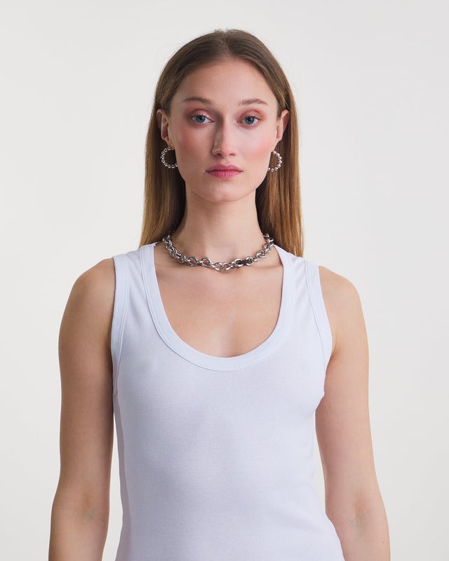 Wakakuu Icons Top Biarritz Tank White S