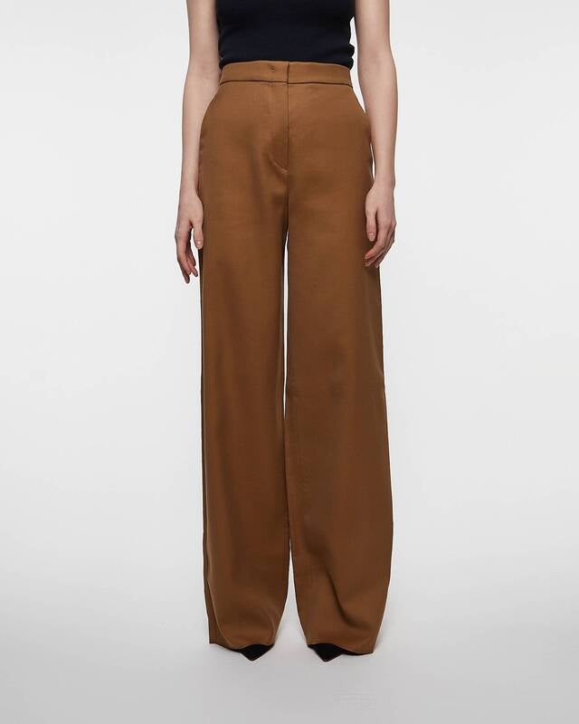 Max Mara Studio Trousers Mozart  Brown IT 40 (EUR 34)