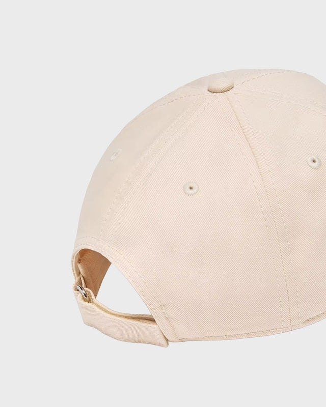 Moncler Gabardine Baseball Cap Ivory ONESIZE