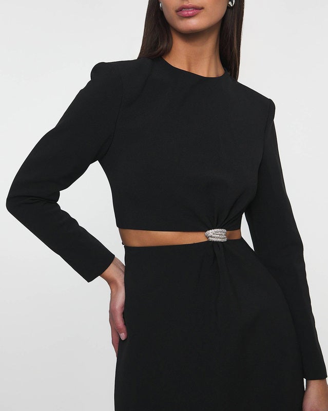 Malina Dress Sutton Cut-Out Black 34