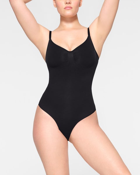 Bodysuit Seamless Sculpt Brief Black 2