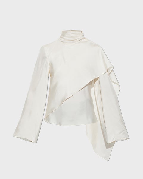 Top Silk Foulard Cream 1