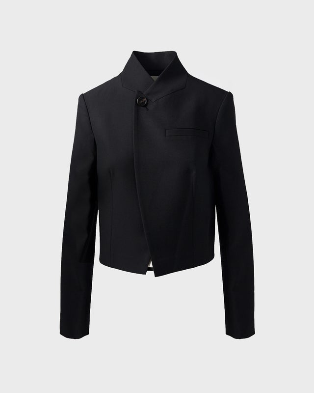 Wakakuu Icons Blazer Turn Collar Black L