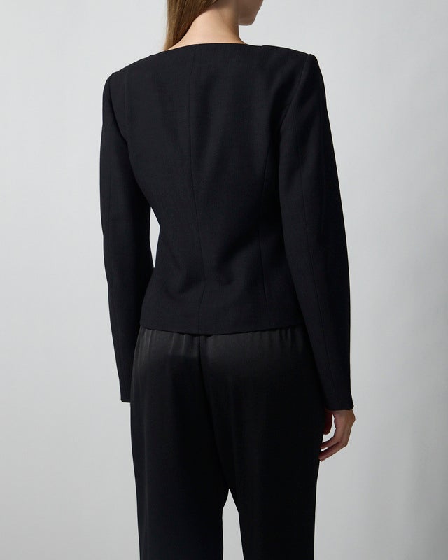 Dagmar Dinner Jacket Curved Front Black 42