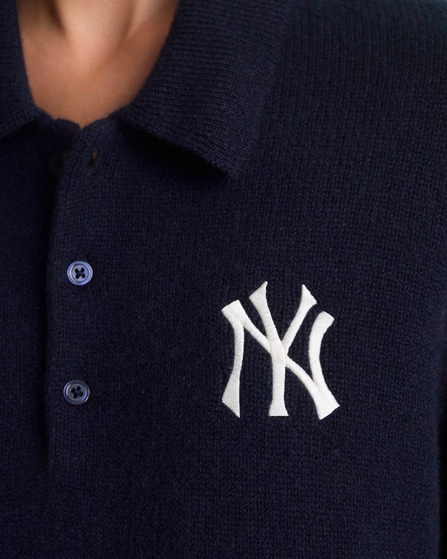 Sporty & Rich Sweatshirt Heritage Yankees Cashmere Polo Navy XS