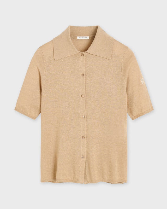 By Malene Birger Blouse Dotta Sand XL