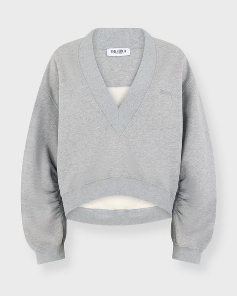 Sweatshirt faded grey Grey melange 1