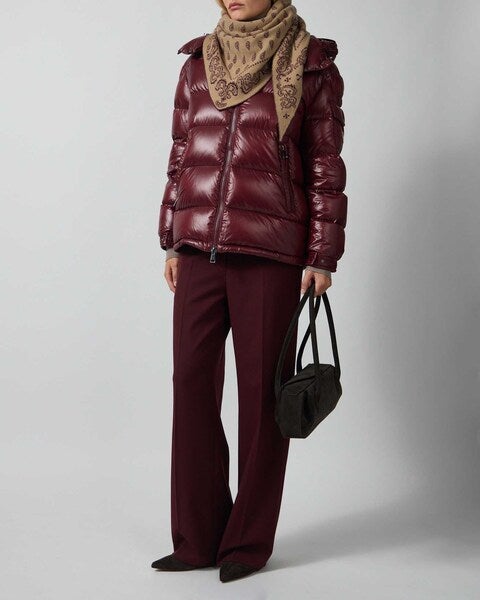 Down Jacket Maire Dark Red 2