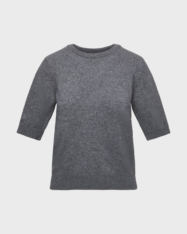 Wakakuu Icons Top London Wool Cashmere Grey M