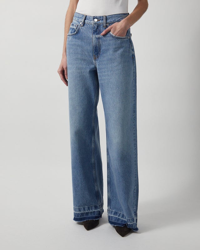 Anine Bing Jeans Lewis Caspian Blue Washed blue 29