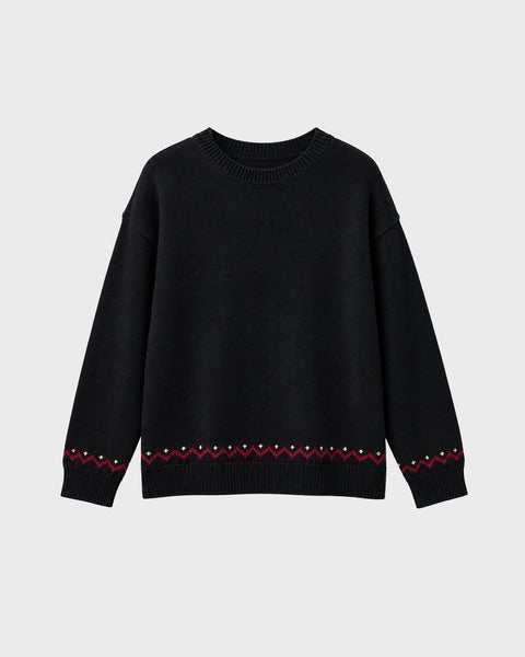 Sweater Crest Black 1