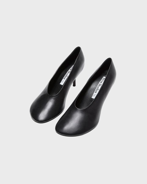 Heels Pump Leather Black 2