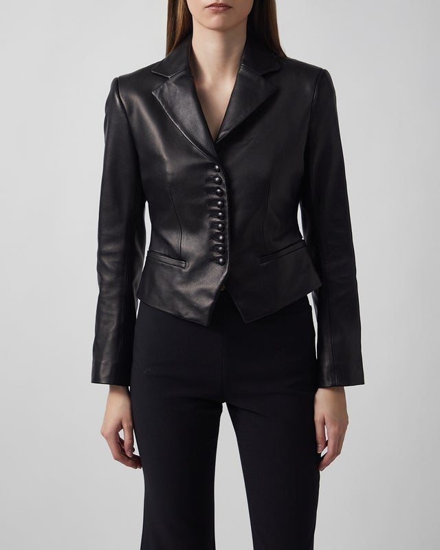 Dagmar Blazer Slim Tailored  Black 34