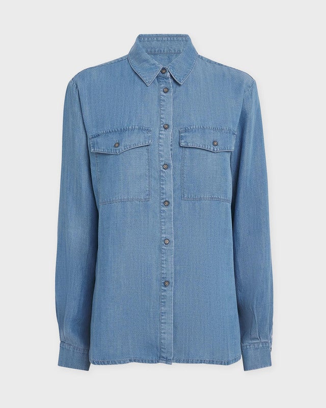 7 For All Mankind Skjorta Dina  Denim L
