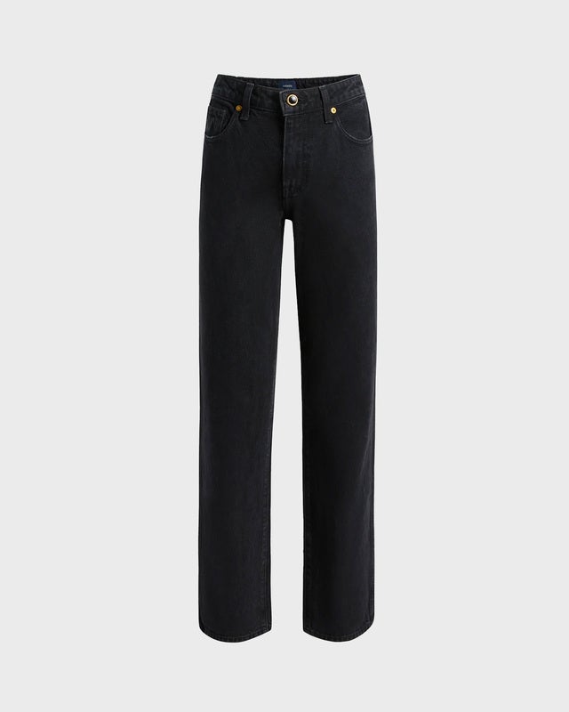 KHAITE Jeans Danielle Prescott Black 26
