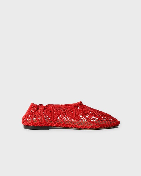 Ballet Flats Iris Red 1