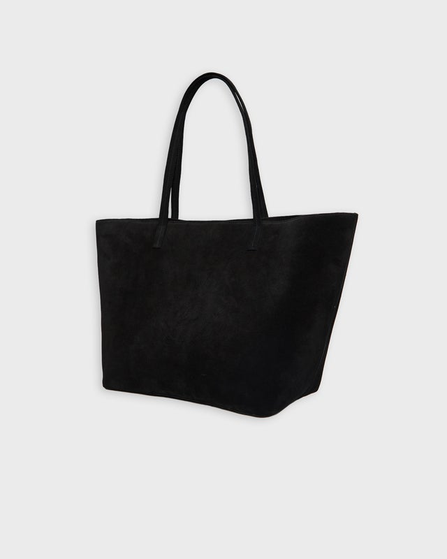 Wakakuu Icons Bag Suede Tote Black ONESIZE