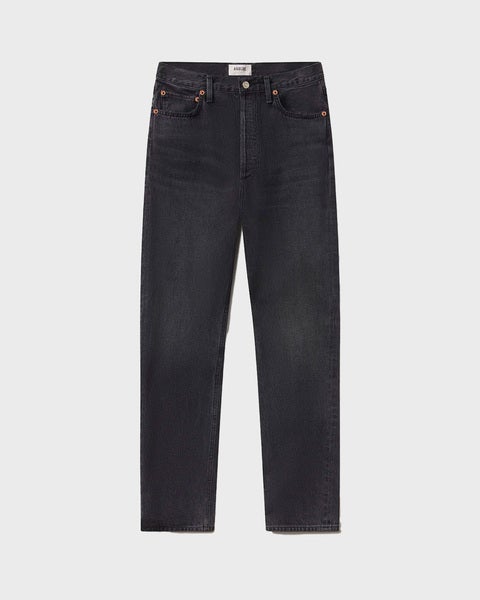 Jeans 90´Pinch Waist High Rise Straight in Hitch Denim 1