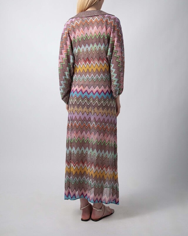 Missoni Dress Long Cover Up Multicolor IT 44 (EUR 40)