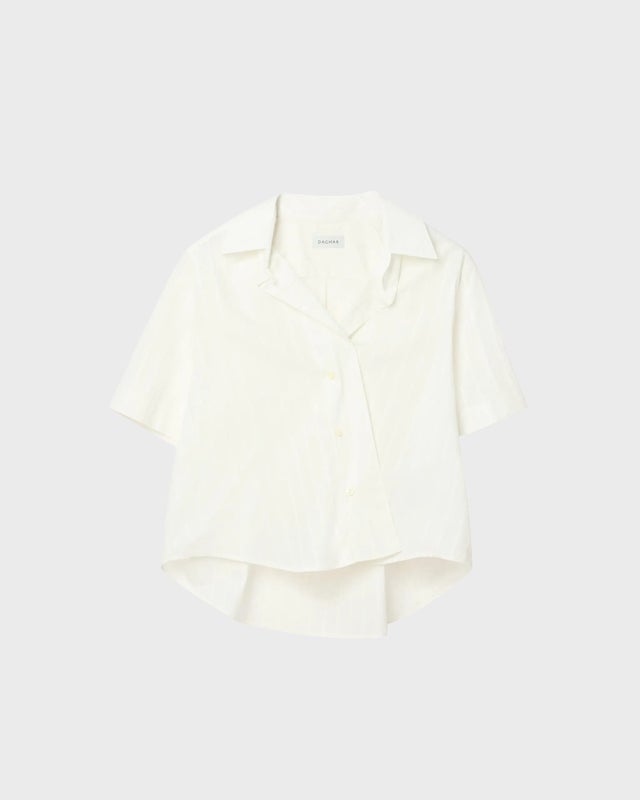 Dagmar Shirt Short Sleeve Cotton White 38