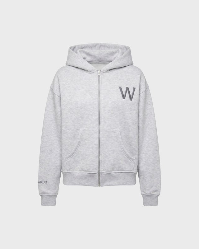 Wakakuu Icons Hoodie Zip Wakakuu Grey Melange XL