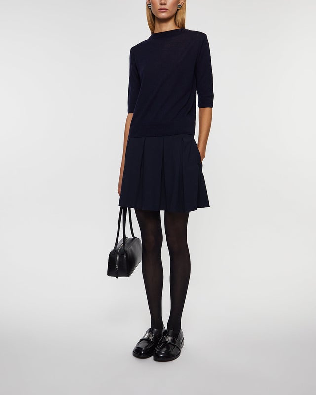 Wakakuu Icons T-Shirt London Merino Wool Navy S