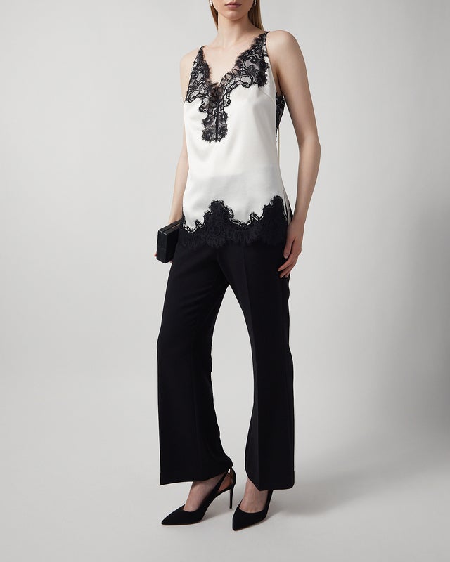 Wakakuu Icons Topp Linz Lace Offwhite XS