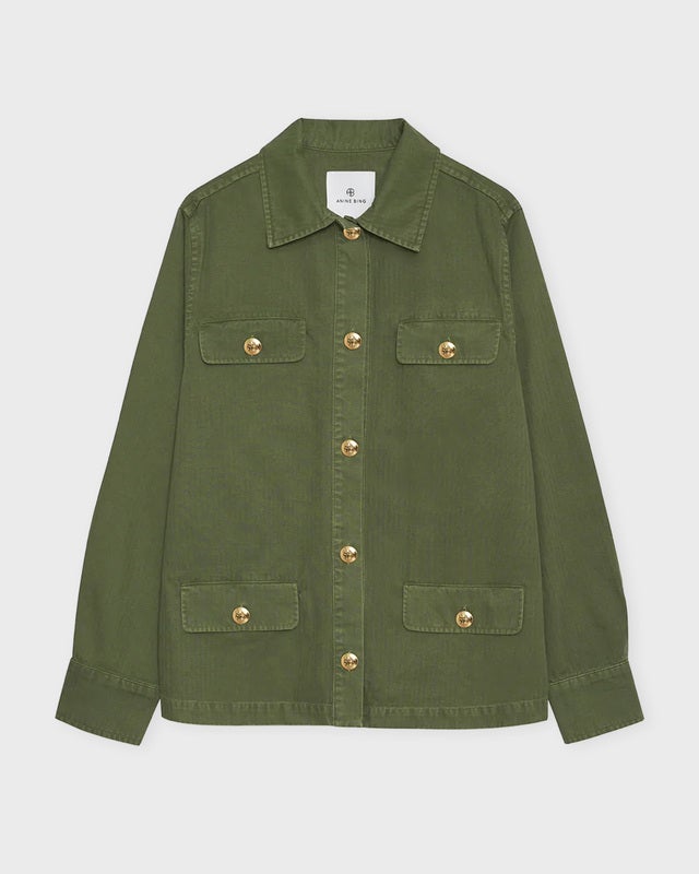 Anine Bing Jacket Corey Khaki green XS