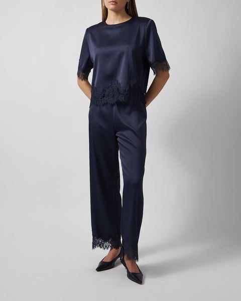 Top Canary Lace Navy 2