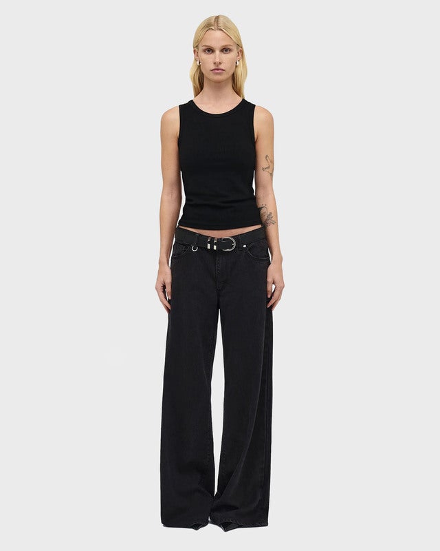 NEUW Jeans Milla Wide Washed Black W25/L32