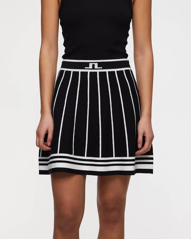 J Lindeberg Golf Skirt Irma Knitted Black M