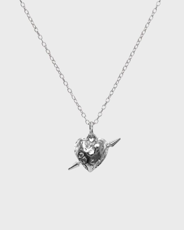Maria Nilsdotter Tuvstarr’s Heart Necklace Silver ONESIZE