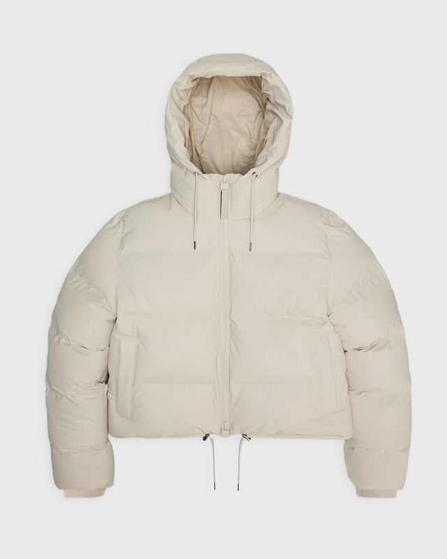 Rains Jacket Alta Short Puffer  Dune S