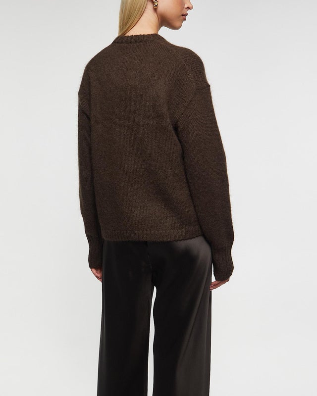By Malene Birger Sweater Brie Mahogny  XS