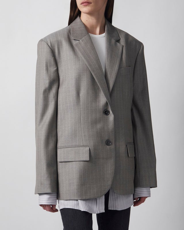 Acne Studios Blazer Layered Suit Grey 34
