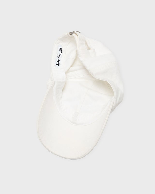 Acne Studios Cap Logo Baseball White ONESIZE