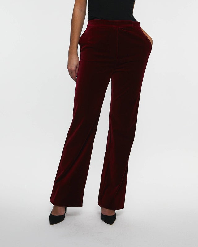 Max Mara Studio Trousers Aceto Bordeaux IT 46 (EUR 40)