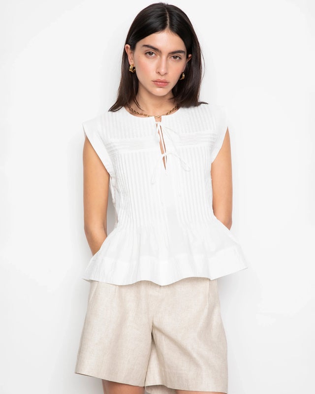 Camilla Pihl Top Mavie White 34