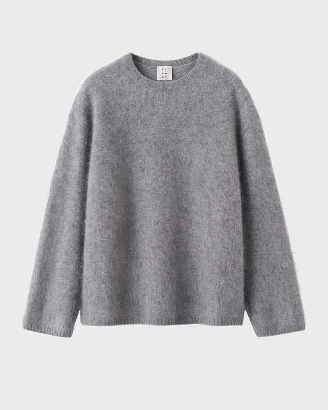 Almada Label  Cashmere Sweater Floy  Grey XL