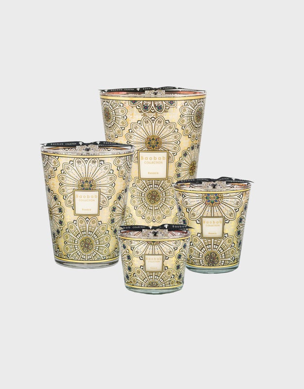 Baobab Candle Rosace  Transparent ONESIZE
