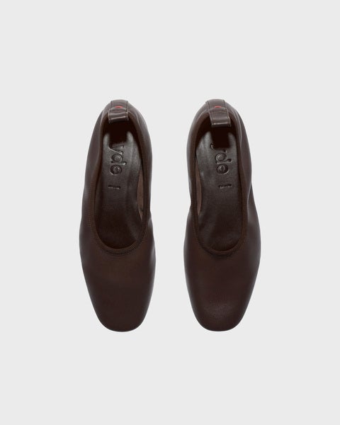Flats Dex Nappa Leather Moka Dark Brown 2