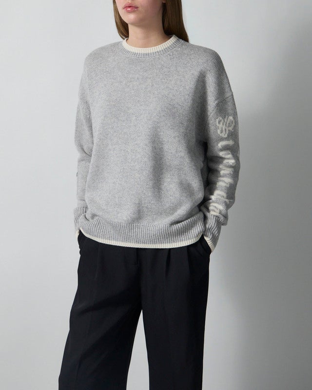 CLOEYS Sweater Sthlm Mono Grey XL-XXL