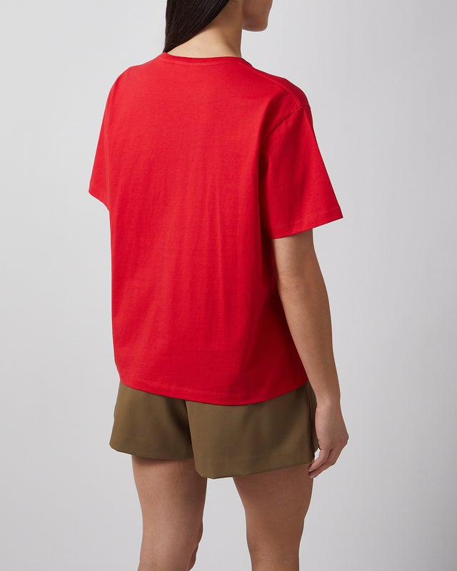 Wakakuu Icons T-Shirt Elsy Cotton Red S