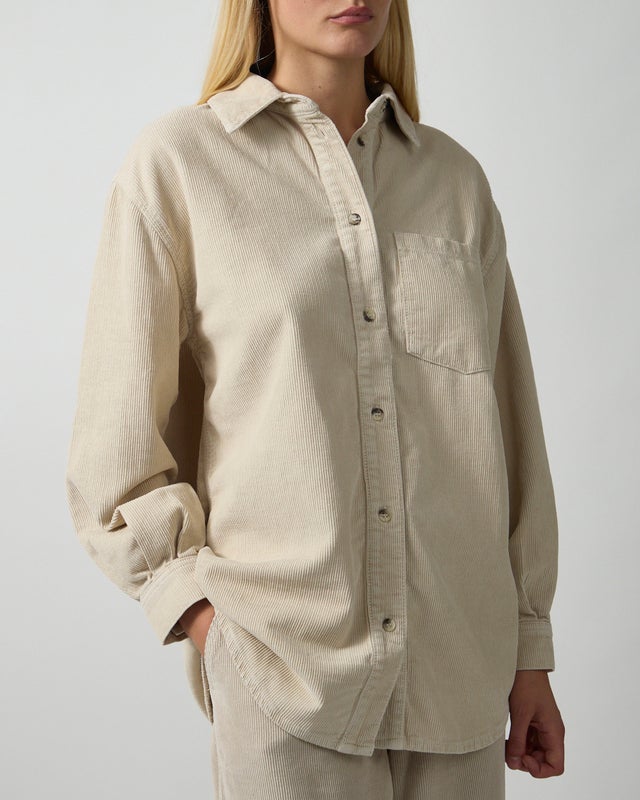 Camilla Pihl Shirt Alex Cord Greige 36