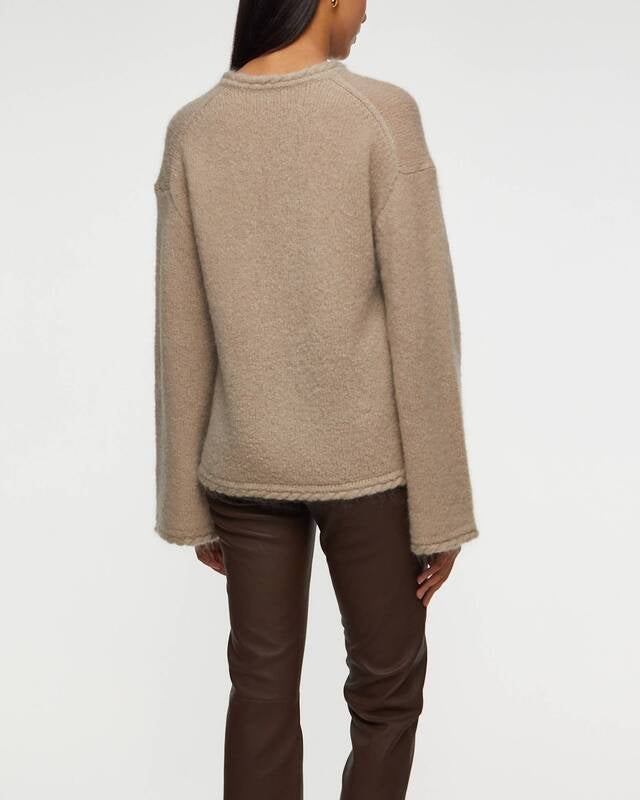 By Malene Birger Sweater Cierra Braid Grey M