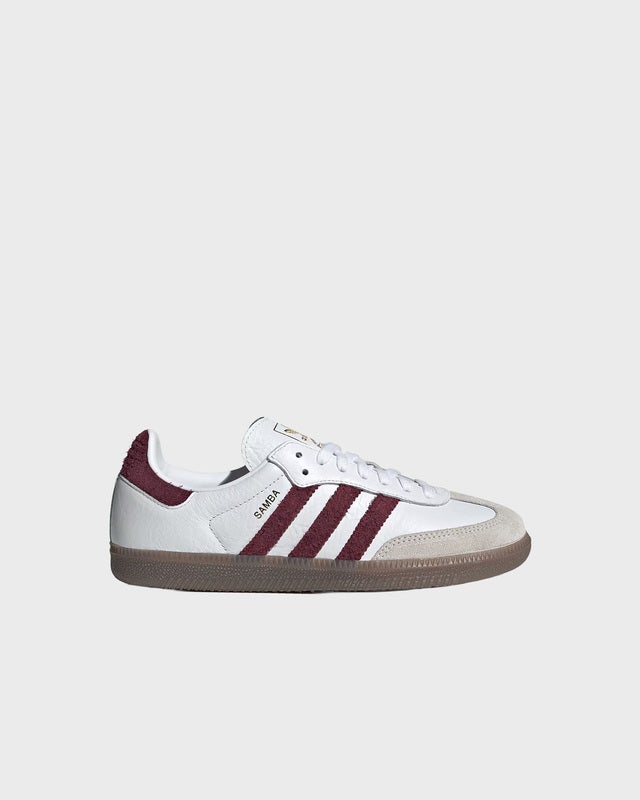 Adidas Sneakers Samba OG W White/Burgundy UK 7 (EUR 40 2/3)