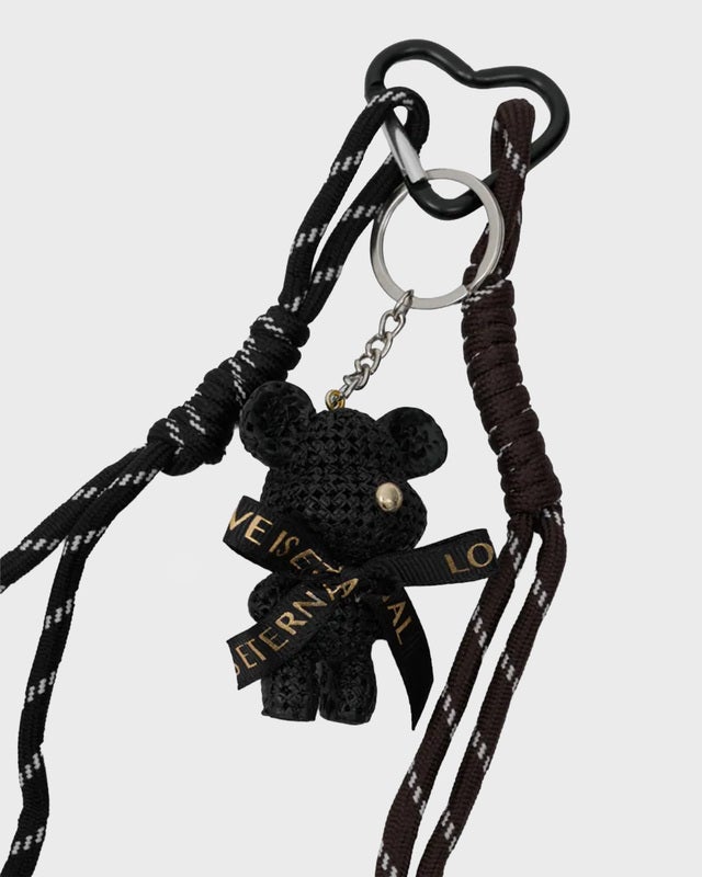 Sticky Bestie Bag Charm Set Black ONESIZE