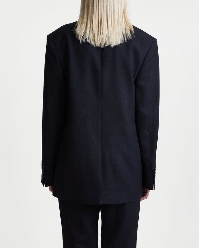 Acne Studios Kavaj Single-Breasted Chestnut  Svart 42